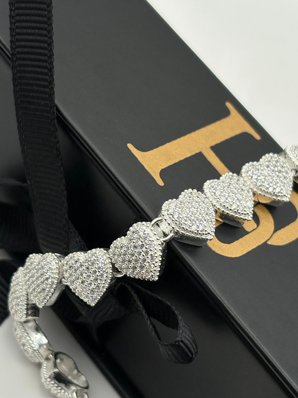 Pulso eslabón corazón