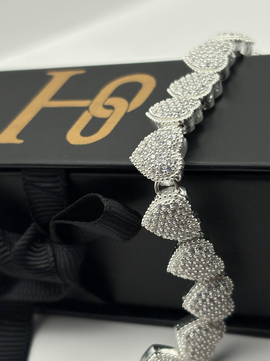 Pulso eslabón corazón